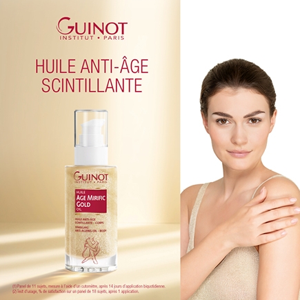 Découvrez l'Huile Age Mirific Gold en édition limitée
